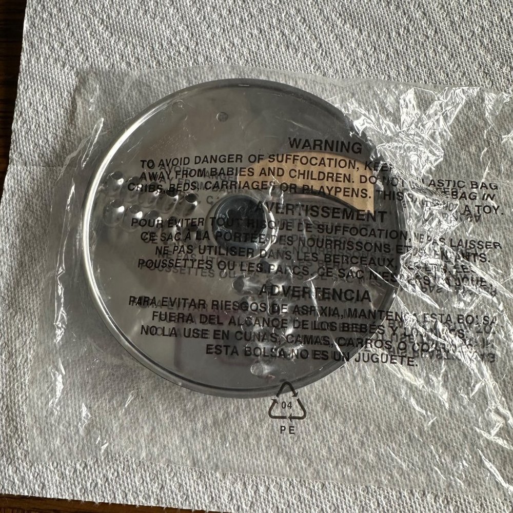 Cuisinart FP-8FD Food Processor FINE Slicing Shredding Blade Replacement NEW